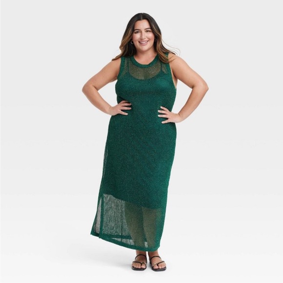 Mesh midi dress - Picture 2 of 4